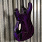 Schecter C-1 Hydro Dip Purple Obsidian Guitar #0583