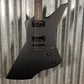 ESP LTD Snakebyte James Hetfield Black Satin Guitar & Case SNAKEBYTEBLKS #0984 Used