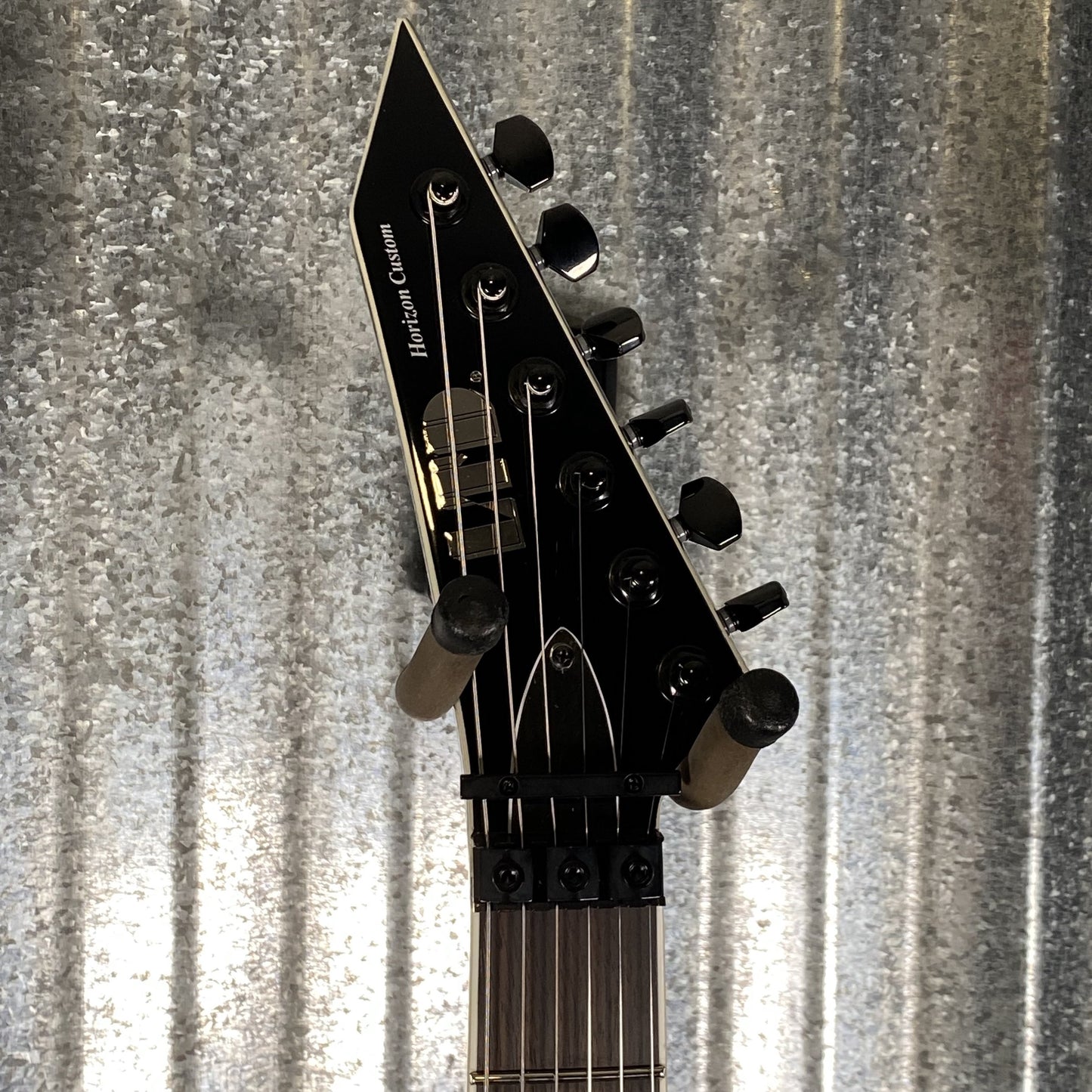 ESP LTD Horizon CTM '87 Black Guitar HORIZONCTM87BLK #1079 Used