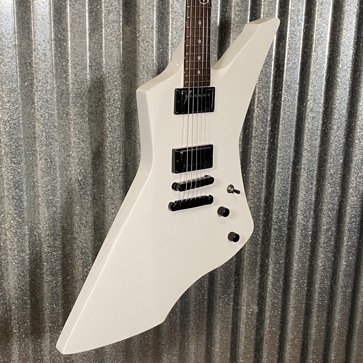 ESP LTD Snakebyte James Hetfield Snow White Guitar & Case SNAKEBYTESW #0130 Used