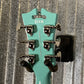 D'Angelico Guitars Premier Mini DC Semi Hollow Body Surf Green Tortoise Pickguard #7320 Demo