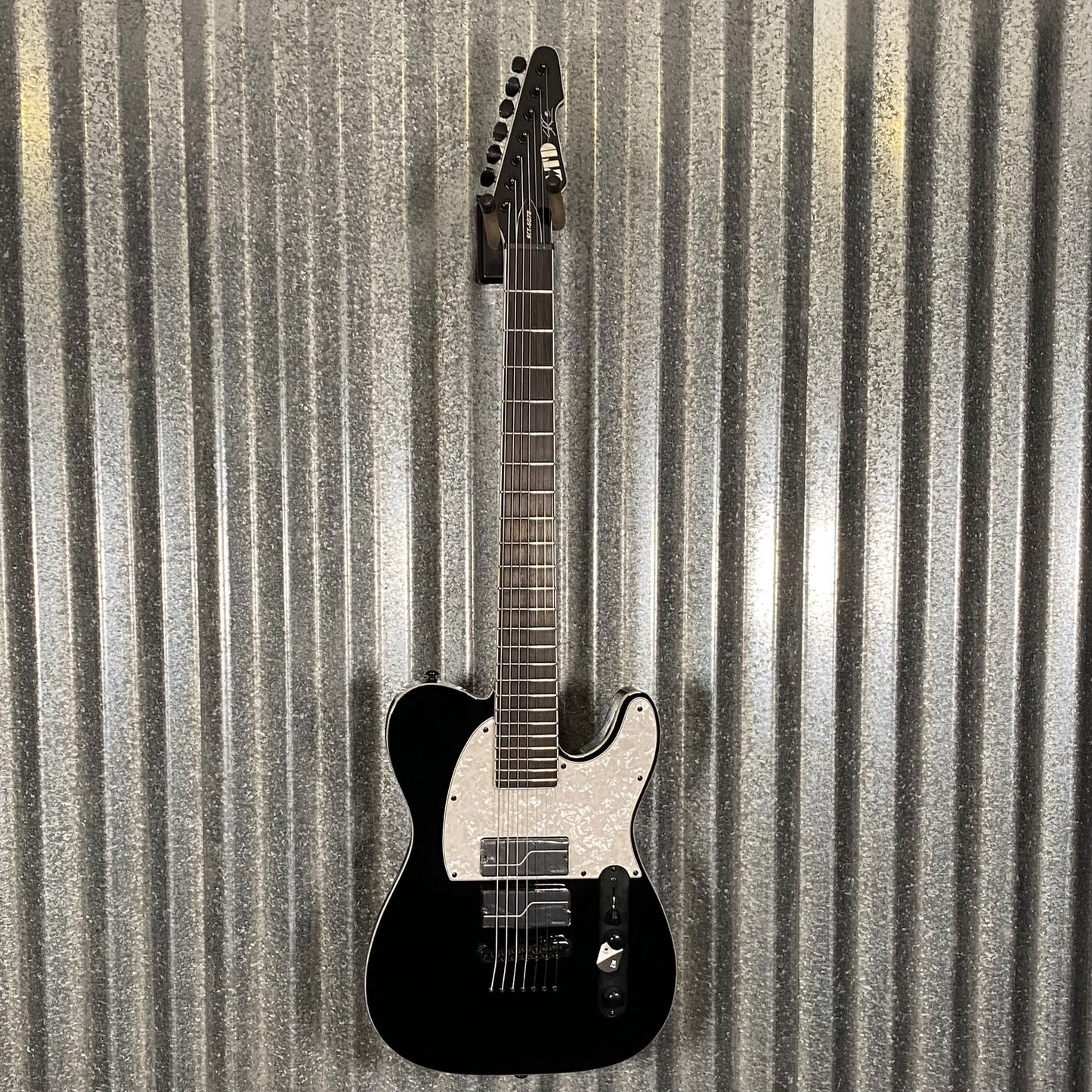 ESP LTD SCT-607B Stephen Carpenter 7 String Black Guitar & Case #2314 Used