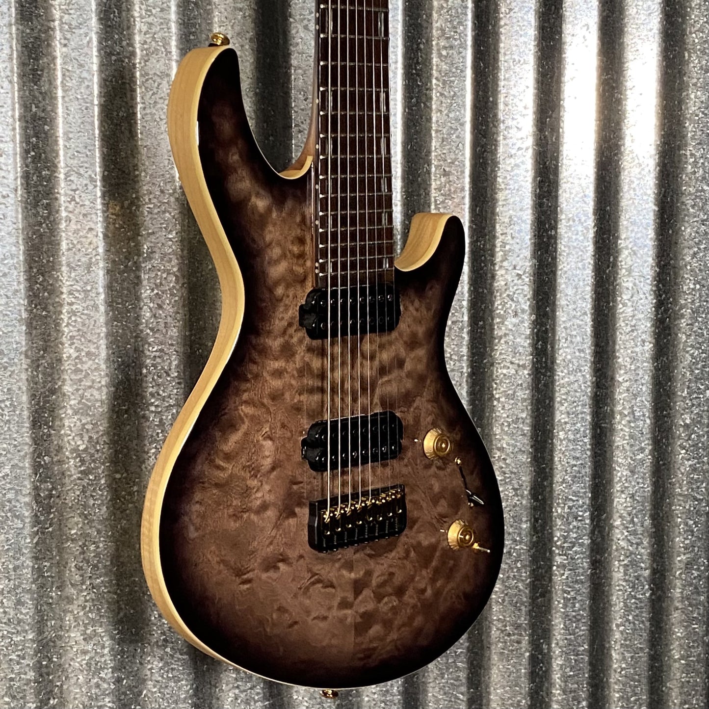 ESP LTD JR-608 Javier Reyes Faded Sunburst Guitar & Case #0630 Used