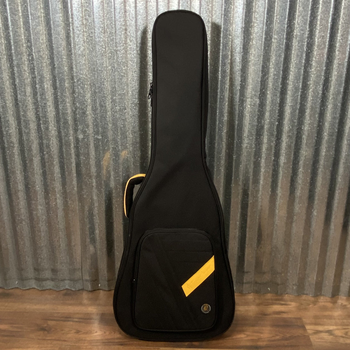 Ortega RTPG-LS1 Charcoal Burst Thinline Nylon Acoustic Electric Guitar & Bag #0234 Blem
