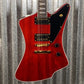 Westcreek Guitars Mirage T Bird Style Dual Humbucker Guitar Red #0046 Used