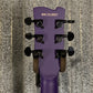 Westcreek Guitars Racer SG Offset Style Purple Matte Guitar #0027 Used
