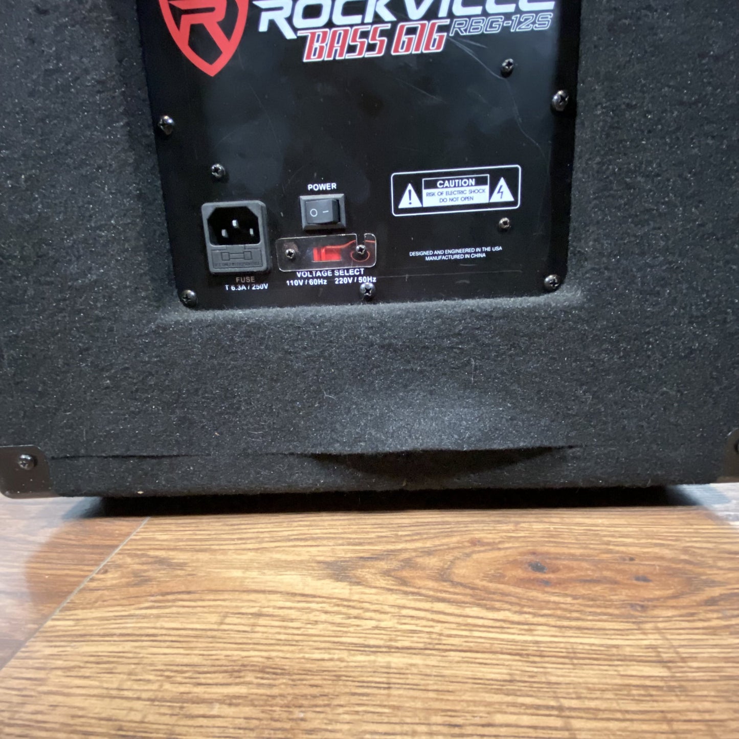 Rockville RBG12S 12" 400 Watt Powered PA Subwoofer #1 Used