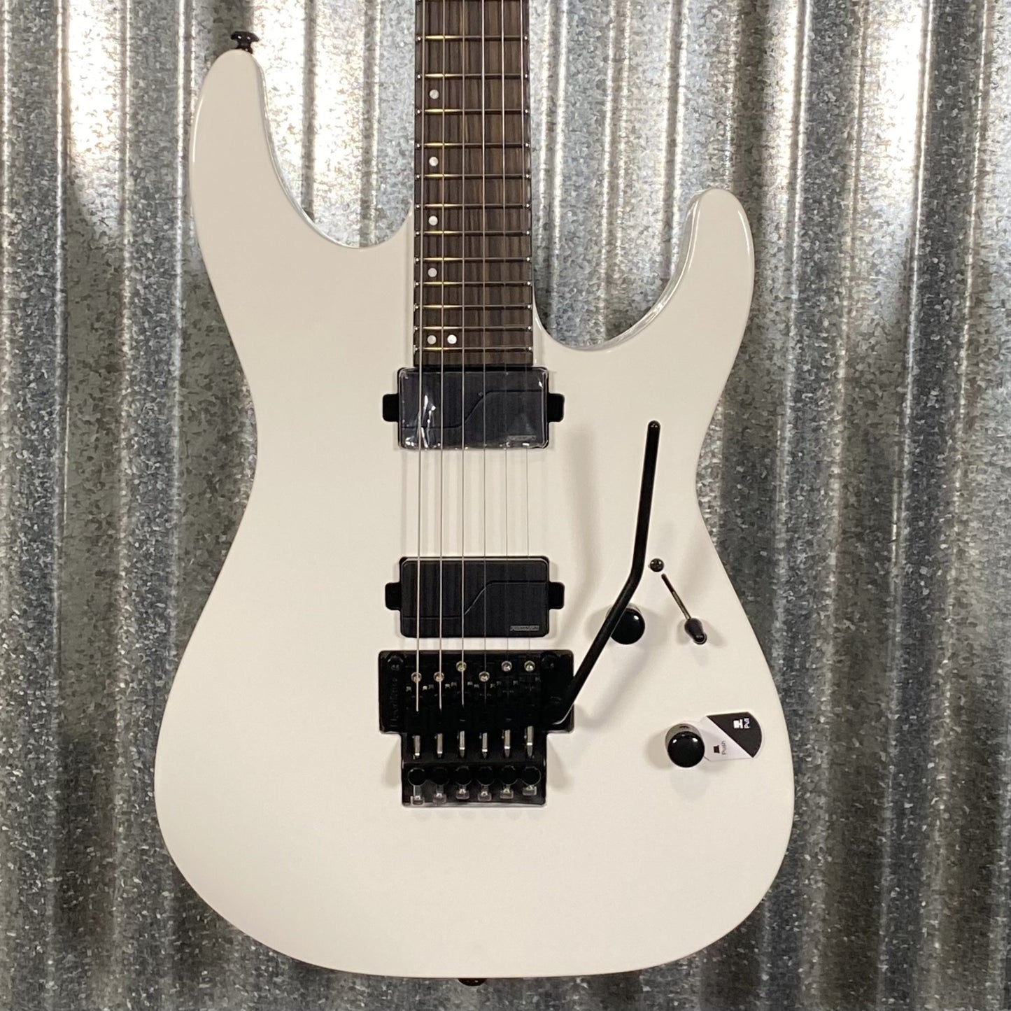 ESP LTD M-1000 Snow White Guitar & Case #0152 Used