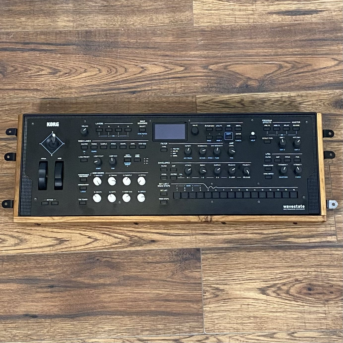 Korg Wavestate MKI Custom Desktop Rack Mount Sound Module Used