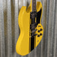 Westcreek Guitars Racer SG Offset Style Bumble-B Yellow #0003 Used