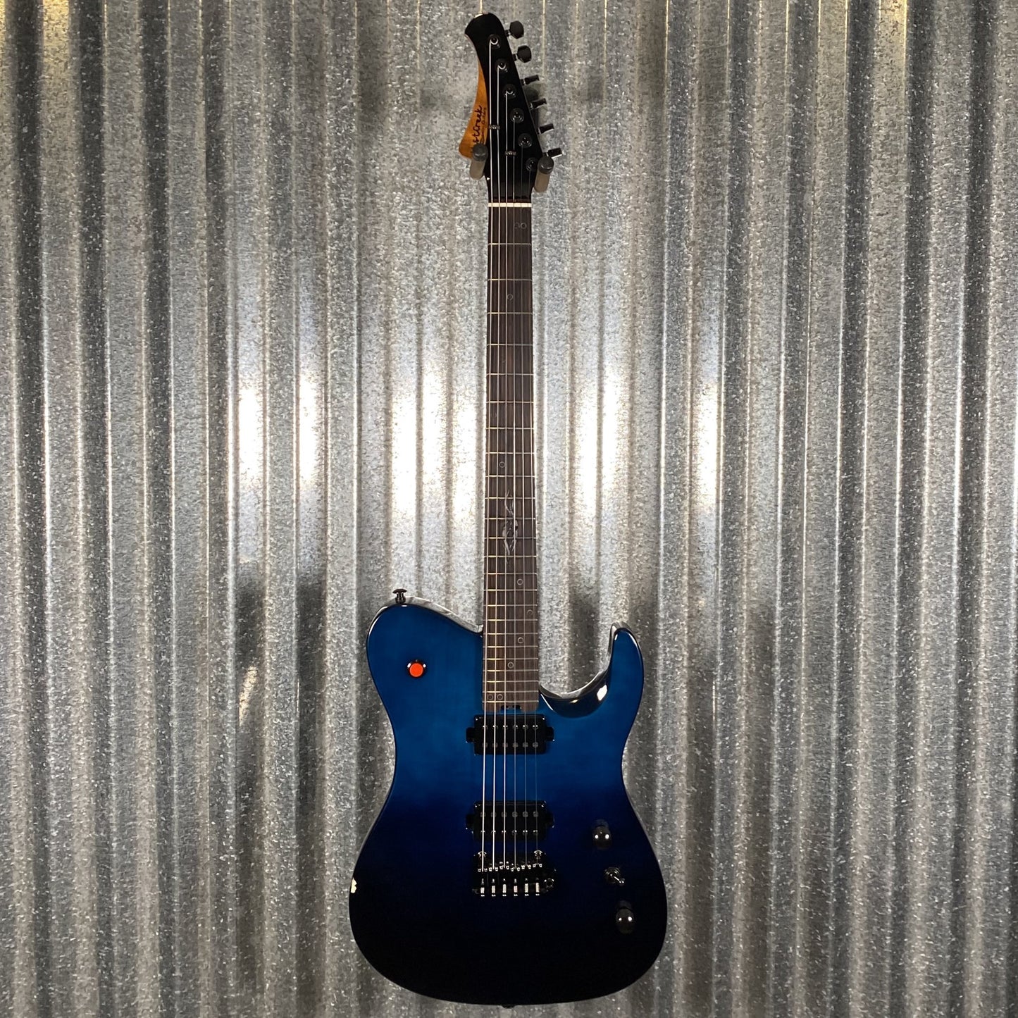 Westcreek Guitars Helyx T Style Dual Humbucker Ocean Vortex Guitar #0033
