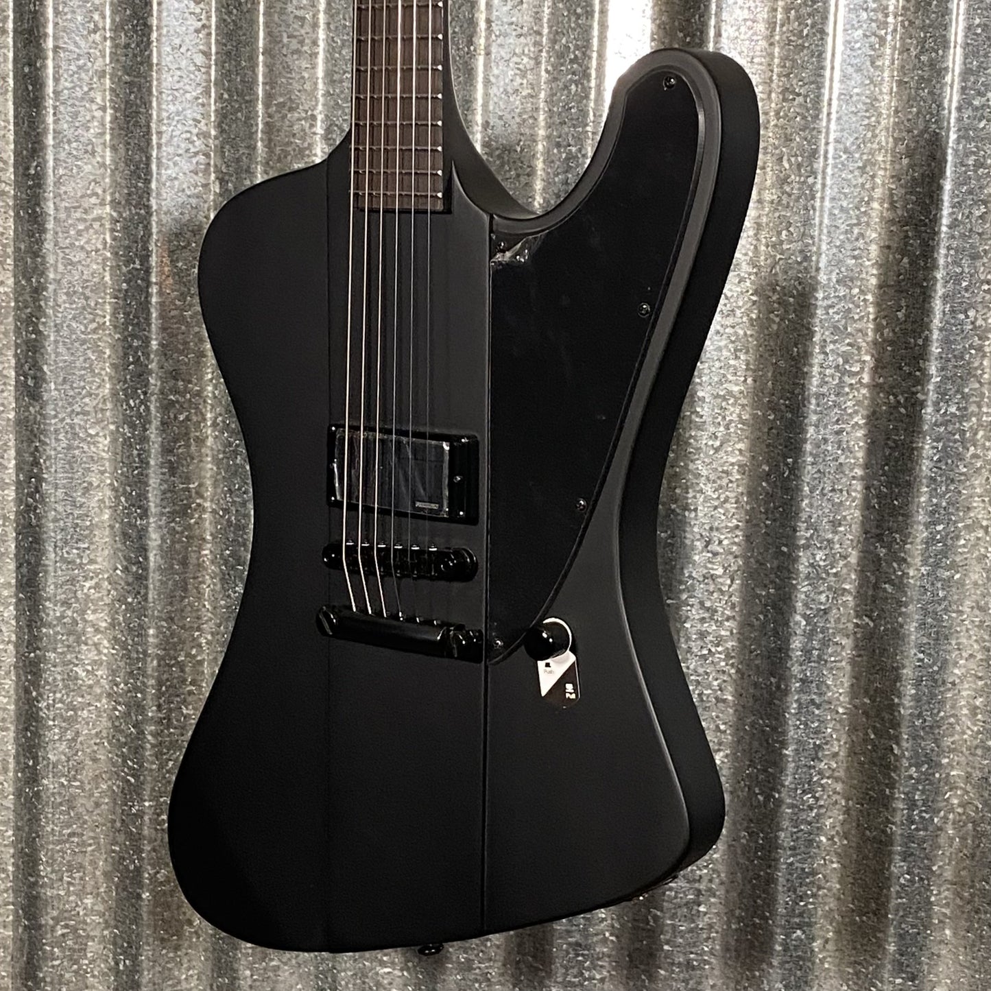 ESP LTD Phoenix Black Metal Guitar PHOENIXBKMBLKS #2436 USED