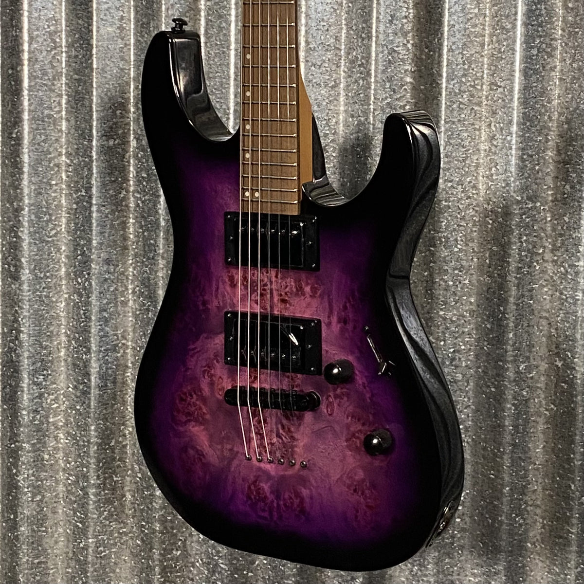 ESP LTD M-200DX Transparent Purple Burst Guitar LM200DXNTPRB #0671 Used