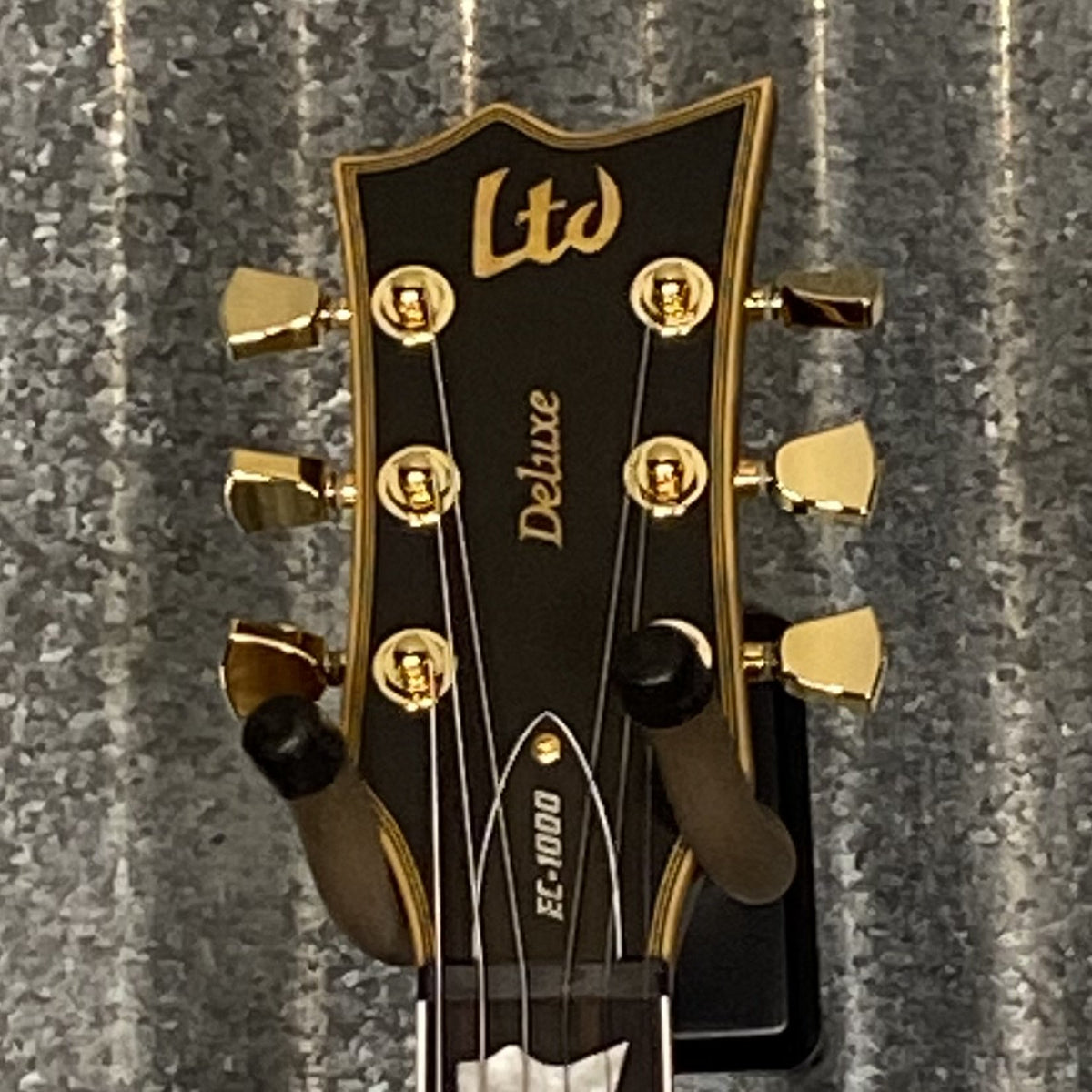 ESP LTD EC-1000 Vintage Black Guitar EC1000VBD #1078 Used