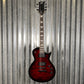 ESP LTD EC-256 Quilt Top See Thru Black Cherry Sunburst Guitar EC256QMSTBC #0629 Used