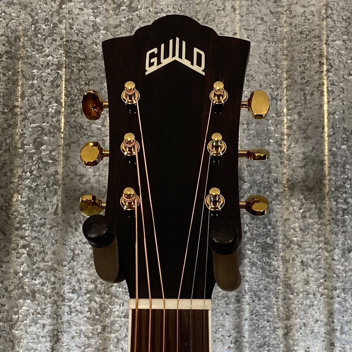 Guild F-250E Deluxe Jumbo Acoustic Electric Guitar & Case #5070 Used