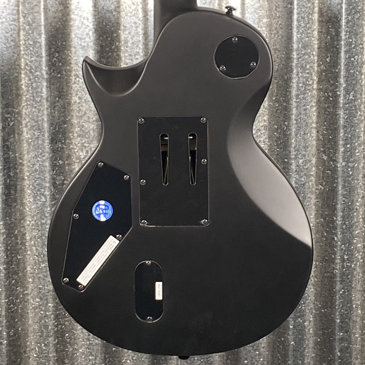 ESP LTD EC-1000 FR Floyd Rose Black Satin EMG Guitar EC1000FRBLKS #1106 Used