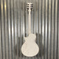 ESP LTD EC Arctic Metal Snow White Satin Guitar & Case #0589 Used