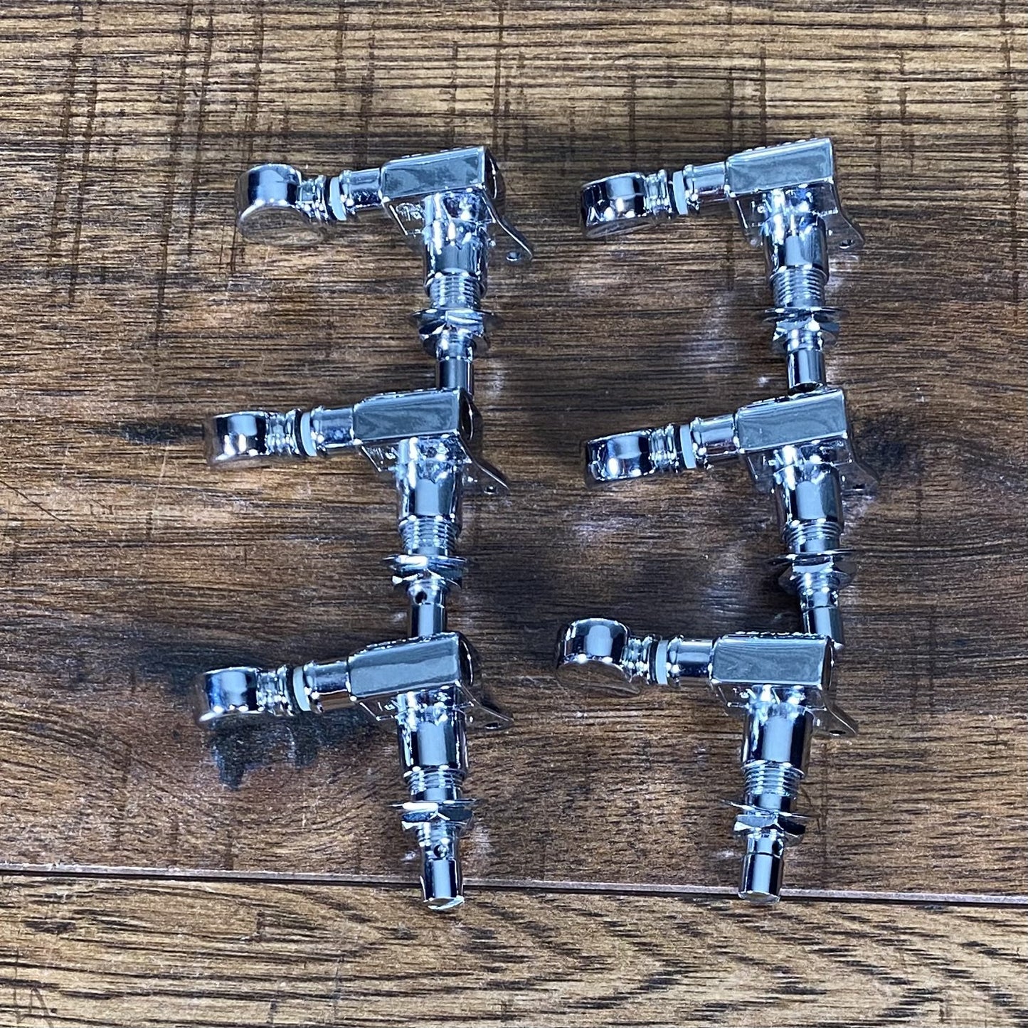 Grover 406 Locking Rotomatics 6 In Line Tuning Machine Set Chrome Used