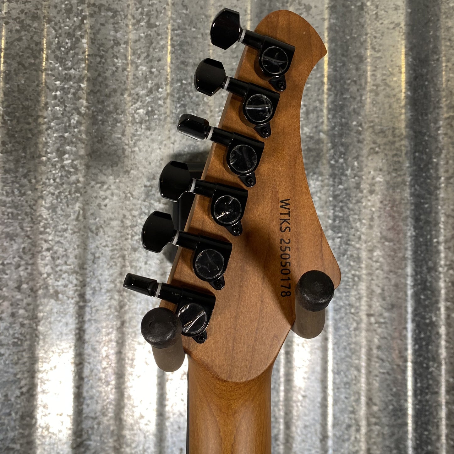 Westcreek Guitars Helyx T Style Dual Humbucker Black Guitar #0178 Used