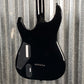 ESP LTD MH-1000NT Flame Charcoal Burst Guitar MH1000FMCHB #0198 Used