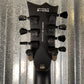ESP LTD EC-257 7 String Black Satin Guitar EC257BLKS #1494 Used