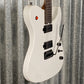Westcreek Guitars Helyx T Style Dual Humbucker White Guitar #0169 Used