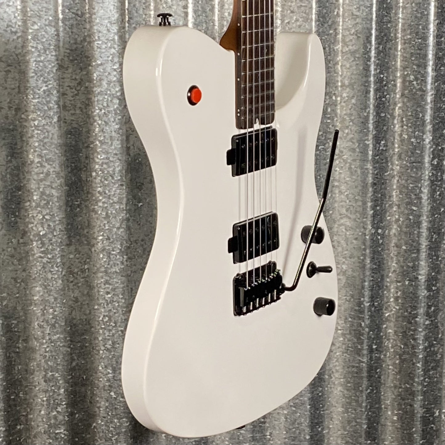 Westcreek Guitars Helyx T Style Dual Humbucker White Guitar #0169 Used