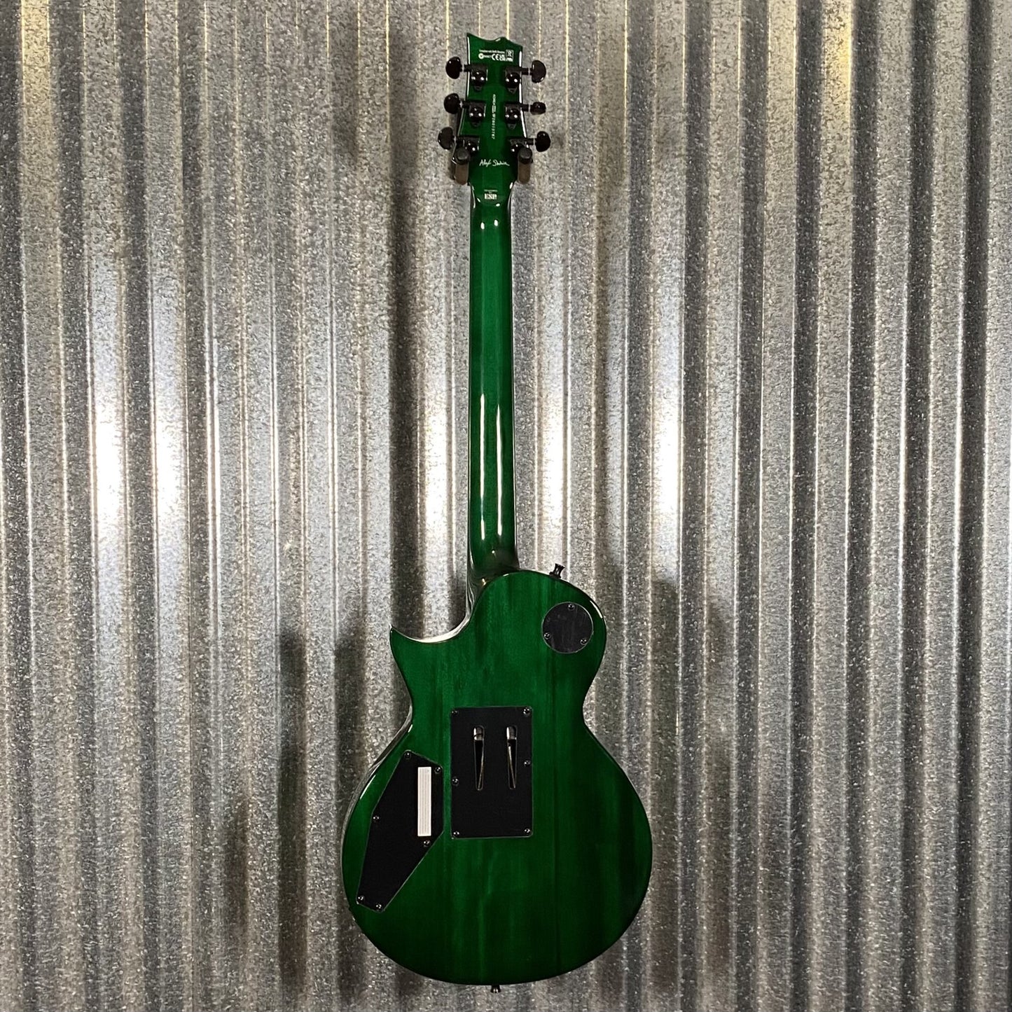 ESP LTD Alex Skolnick AS-1 Lime Burst Guitar & Case #0787 Used