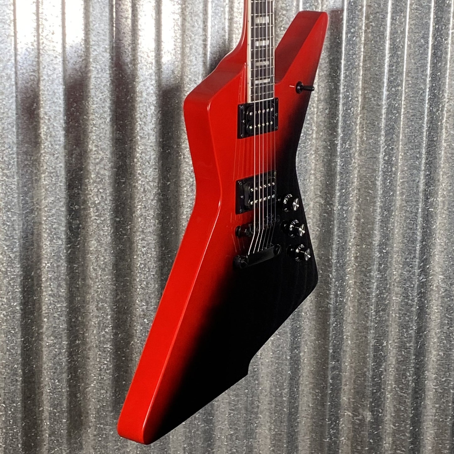 Westcreek Guitars Revenge Explorer Style Gradient Red Guitar #0013 Used