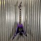 ESP LTD Alexi Laiho Hexed Sawtooth Arrow Purple Fade Satin Guitar & Case LALEXIHEXED #0190 Used