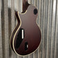 ESP LTD EC-1000T CMT Flame Top Tobacco Sunburst Satin Guitar #0156  Used