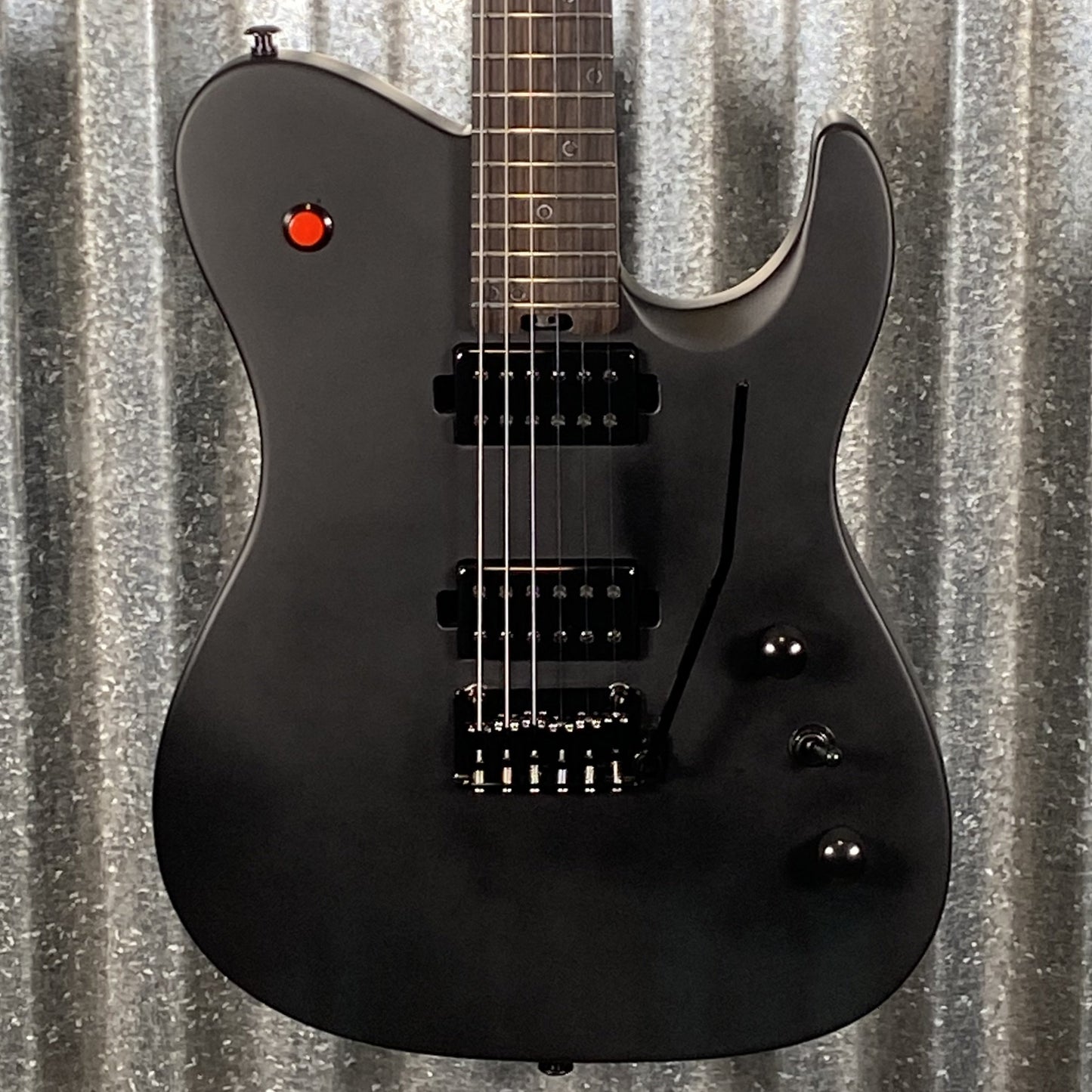 Westcreek Guitars Helyx T Style Dual Humbucker Black Guitar #0115 Used
