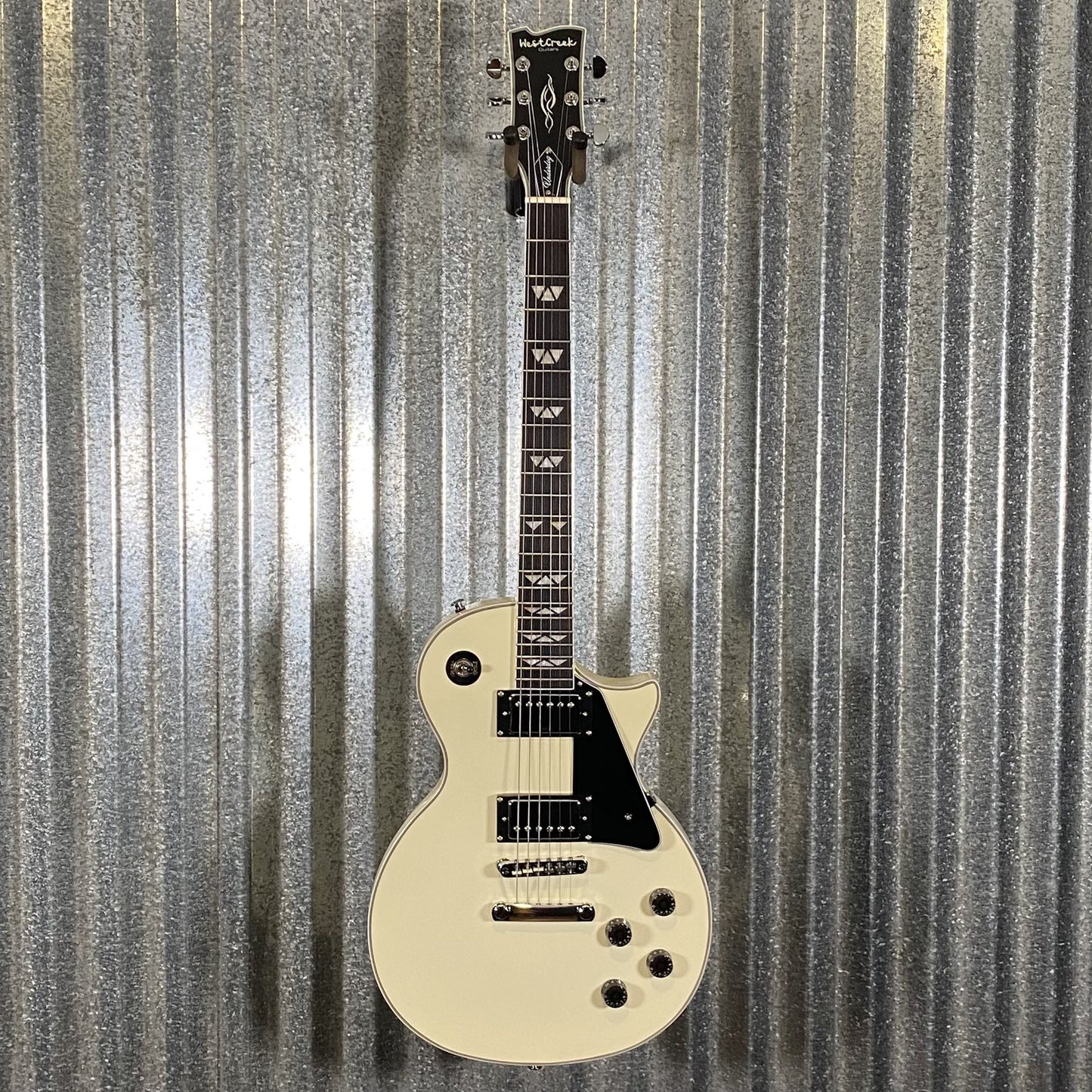 Westcreek Guitars Underdog LP White Guitar #0008 Used
