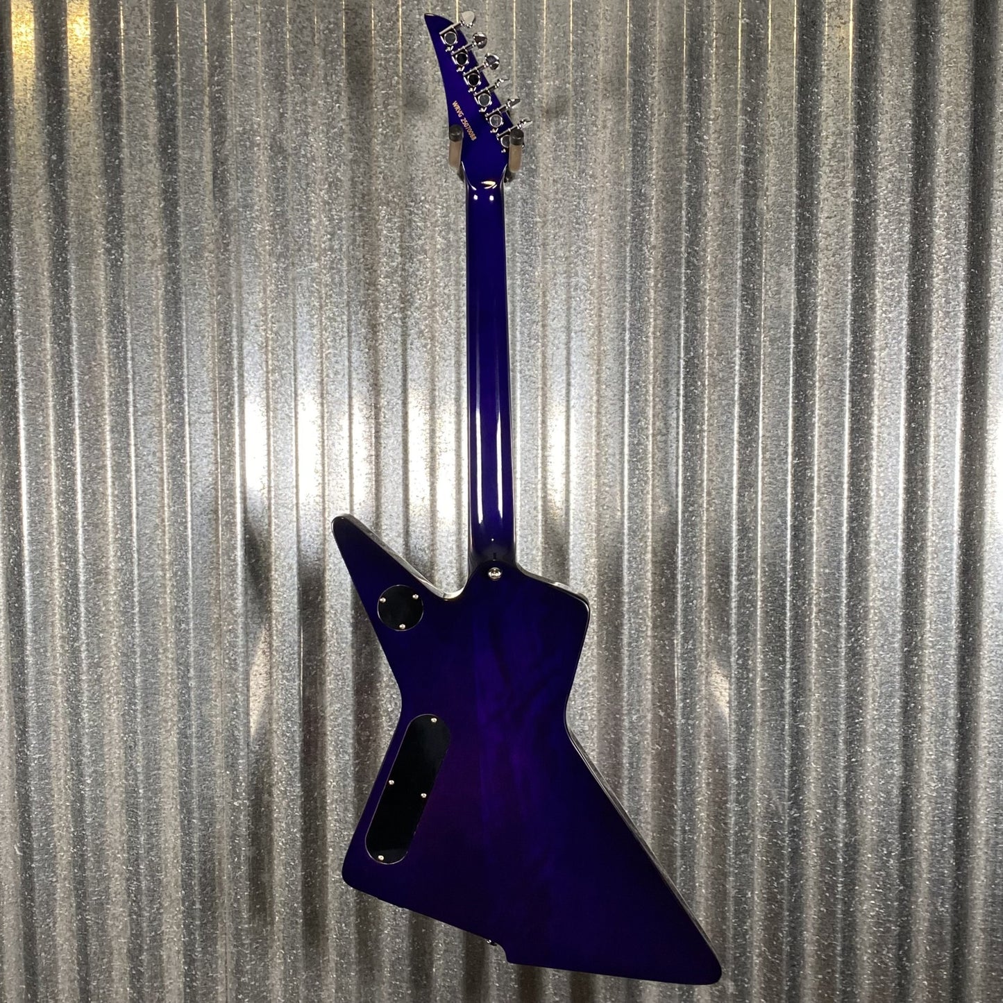 Westcreek Guitars Revenge Explorer Style Transparent Purple #0088 Used