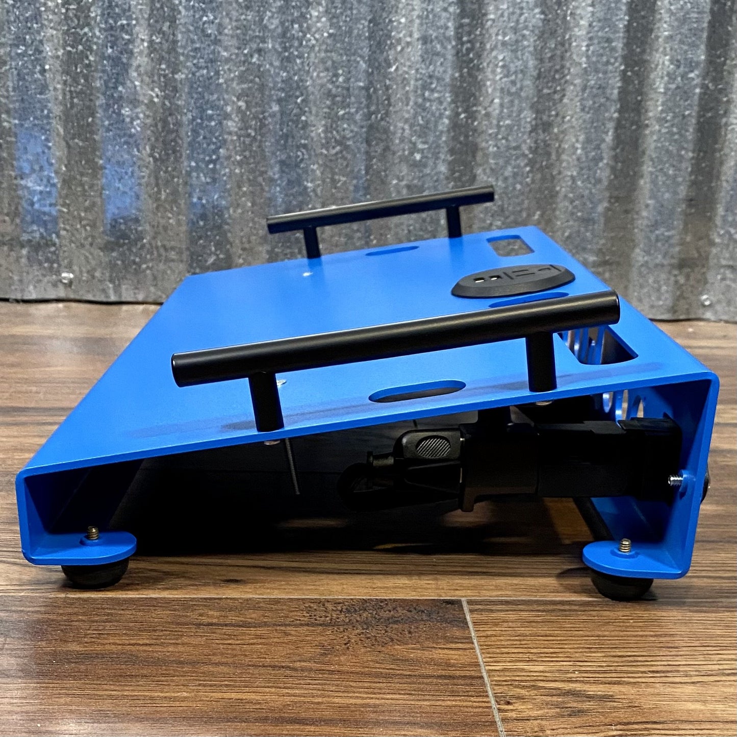 Go Pedalboards Single Tier 18" Guitar Effect Pedalboard & Bag Blue Demo
