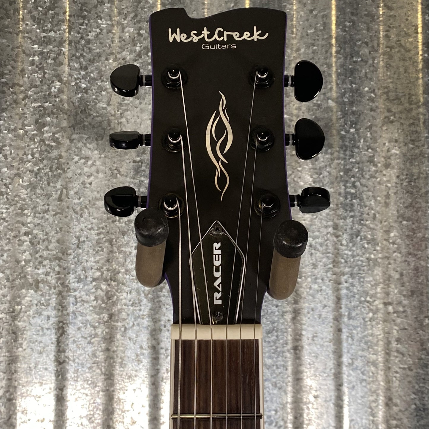 Westcreek Guitars Racer SG Offset Style Purple Matte Guitar #0128 Used
