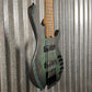 Cort Artisan Series Space Headless 5 String Bass Star Dust Green SPACE5SDG & Bag #0584