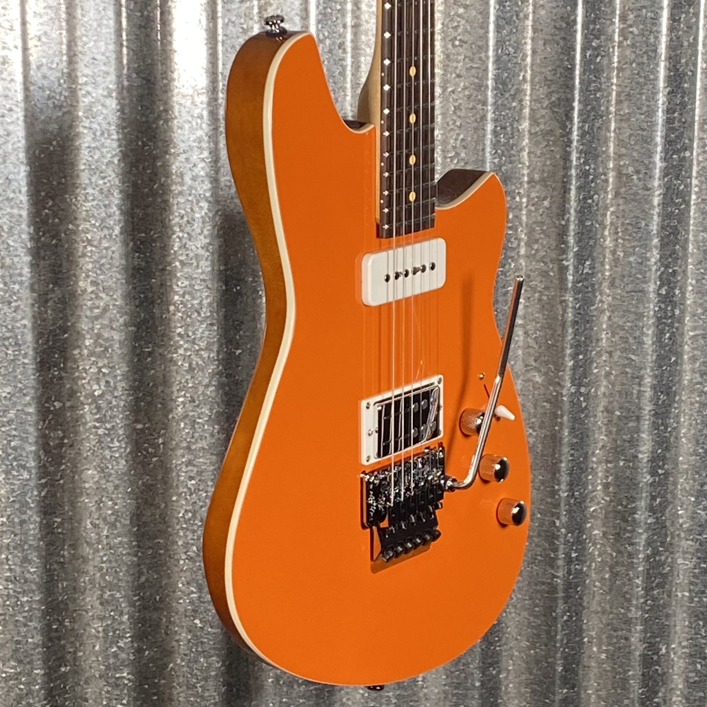 Reverend Kingbolt H90 Floyd Rose Baked Orange Railhammer Guitar #70166