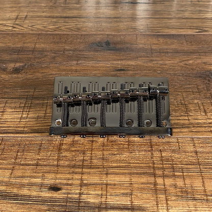 ESP LTD 6 String Bass Bridge Black Chrome Used