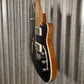 Reverend Kingbolt Air HH Black Sparkle Semi Hollow Guitar #70944
