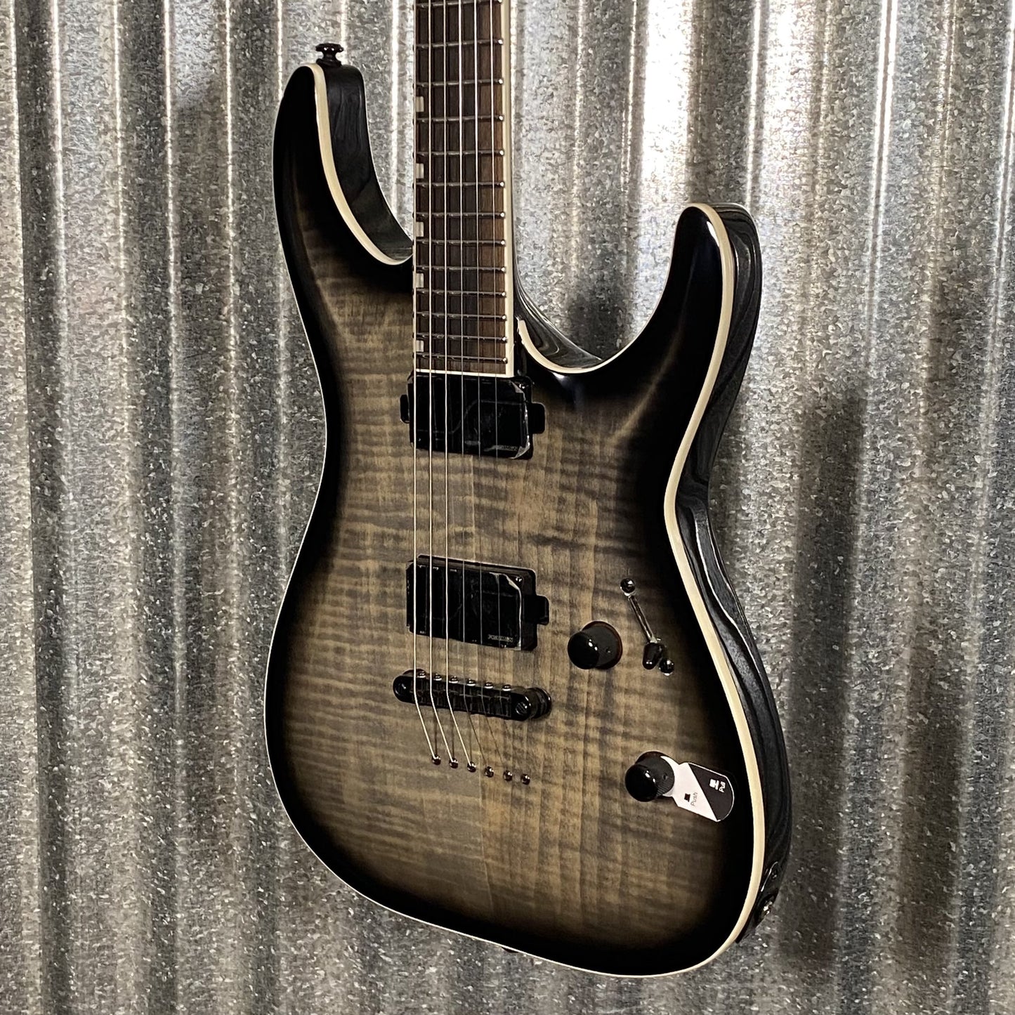 ESP LTD MH-1000NT Charcoal Burst Guitar Fluence #0549 Used