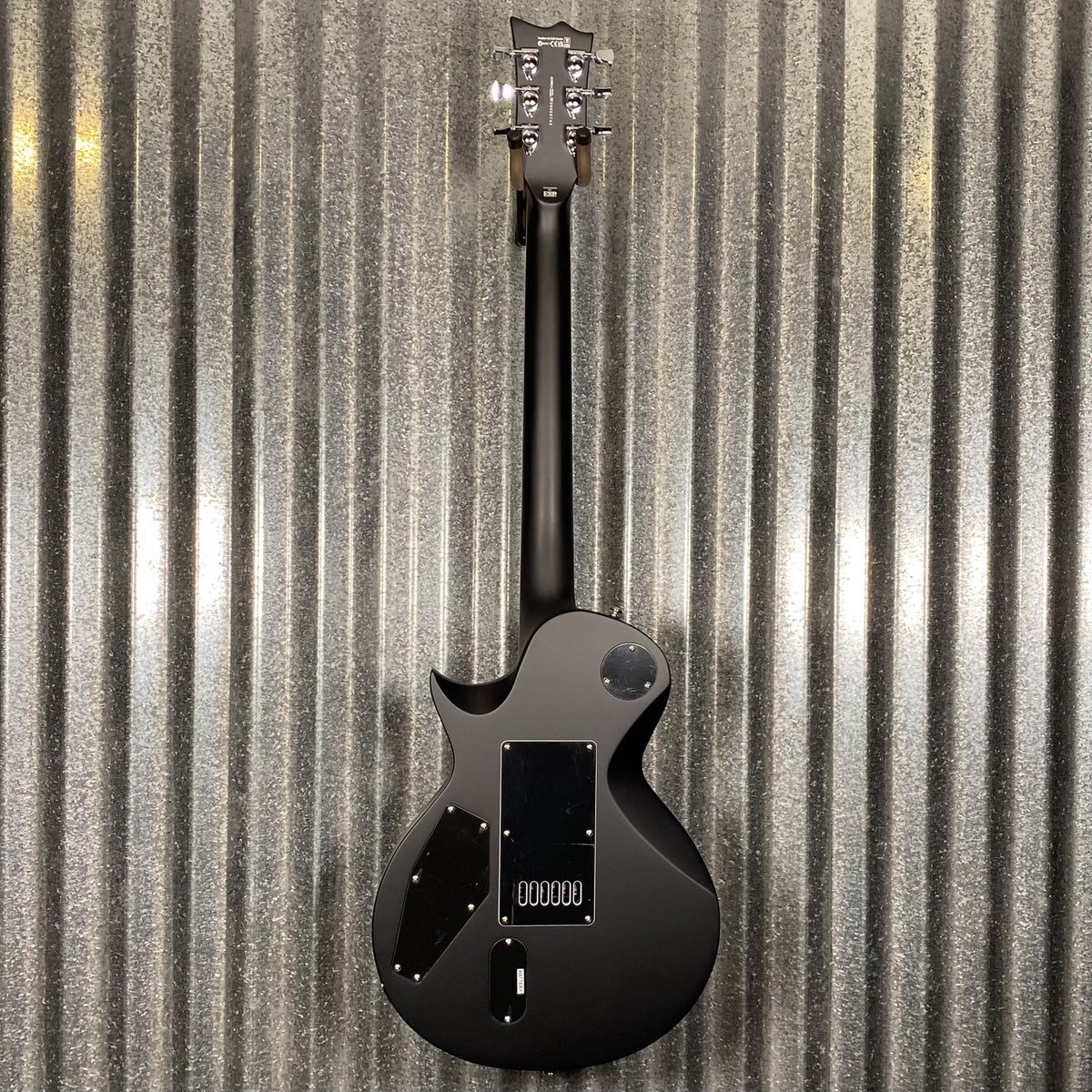 ESP LTD EC-1000 ET Evertune Bold Binding Black Guitar EC1000ETBBBLKS #0743 Used
