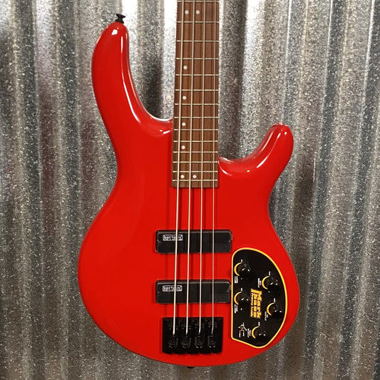 Cort Artisan C4 Deluxe Candy Red 4 String Bass C4DELUXECRD