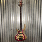 Schecter Riot 4 String Bass Aurora Burst Left Hand #3341 Used