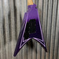 ESP LTD Alexi Laiho Hexed Sawtooth Arrow Purple Fade Satin Guitar & Case LALEXIHEXED #0190 Used