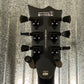 ESP LTD EC-1000 FR Floyd Rose Black Satin EMG Guitar EC1000FRBLKS #0087 Used