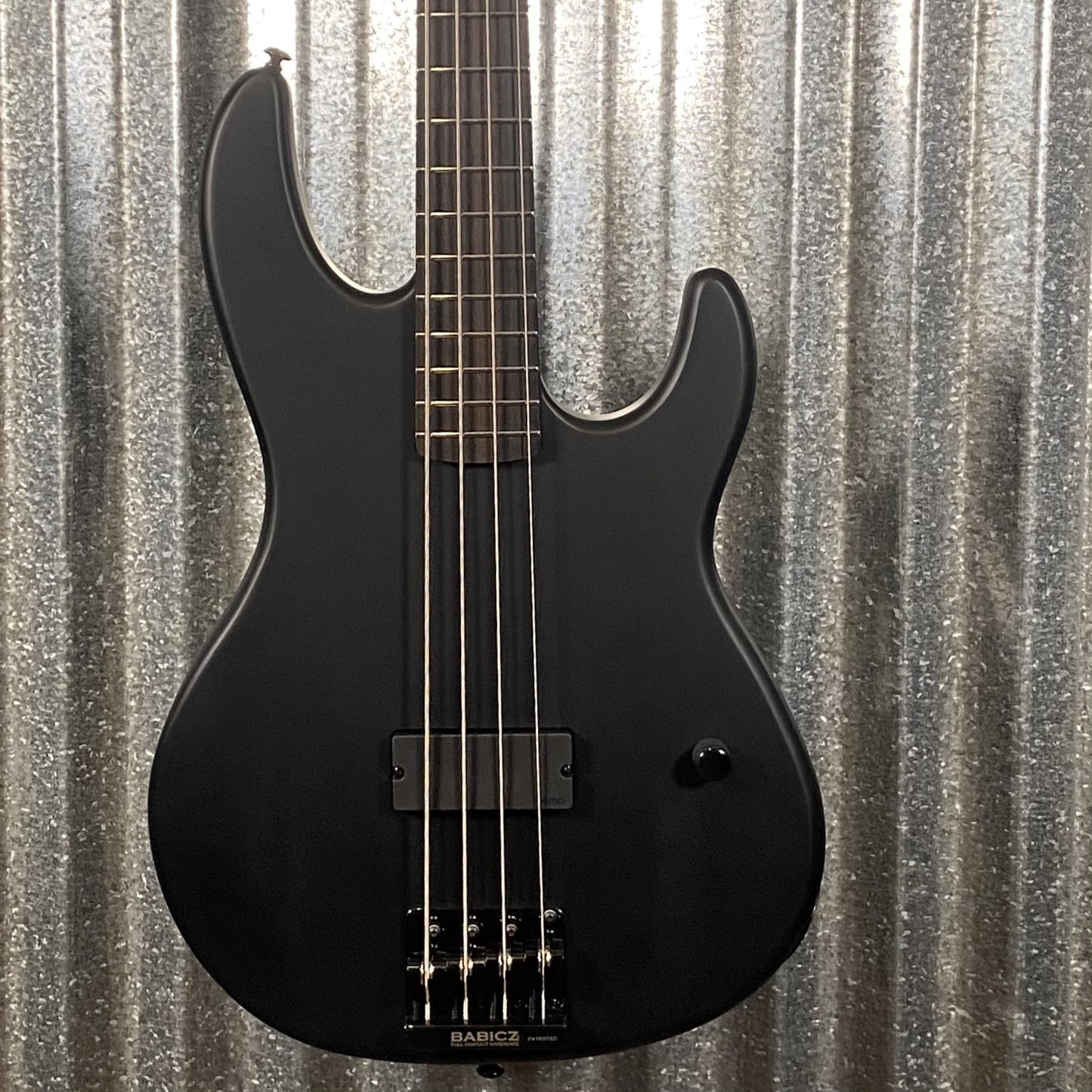 ESP LTD AP-4 Black Metal 4 String Bass AP4BKMBLKS #0591 Used