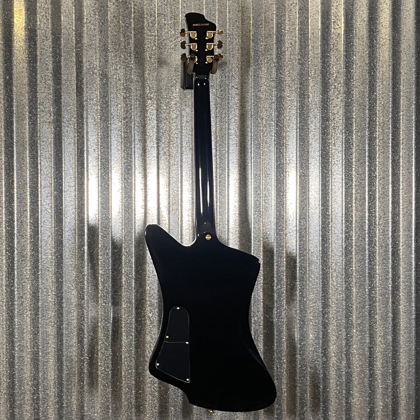 Westcreek Guitars Mirage T Bird Style Dual Humbucker Guitar Black #0095 Used