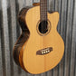 Ortega STRIPEDSU.ACB Natural 4 String Acoustic Electric Bass & Bag #1608